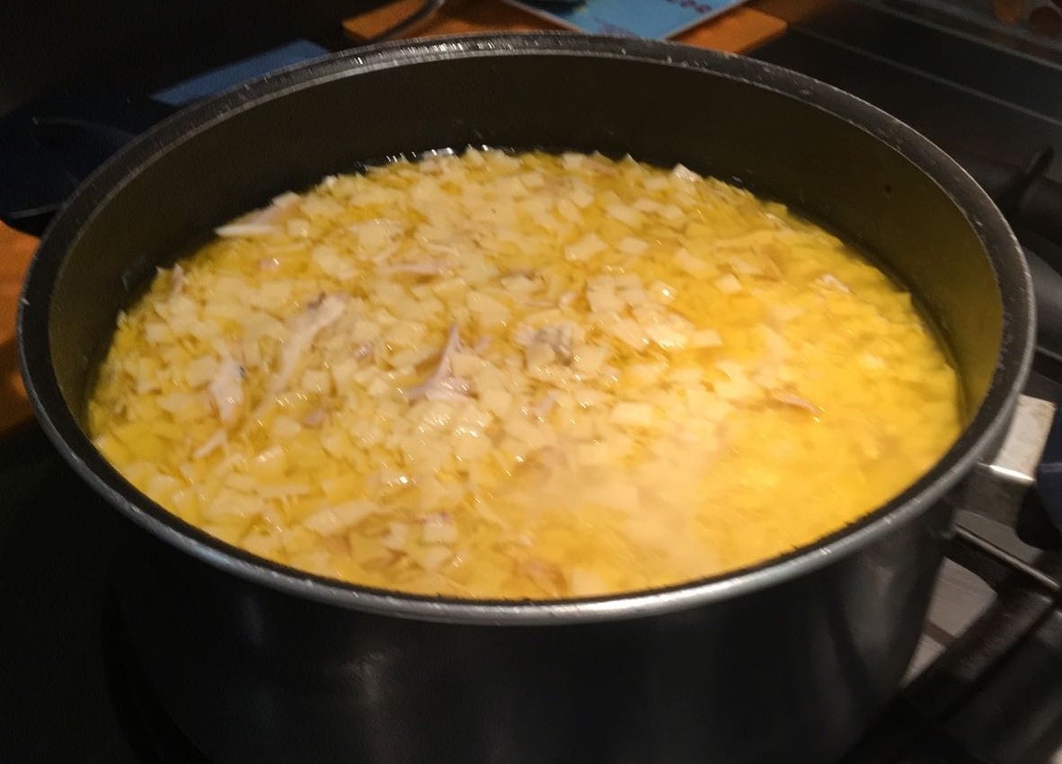 Soupe au poulet